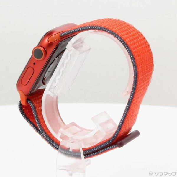 〔中古〕Apple(アップル) Apple Watch Series 6 GPS 40mm (PRODUCT)REDアルミニウムケース レッドスポーツループ〔258-ud〕 |  | 01