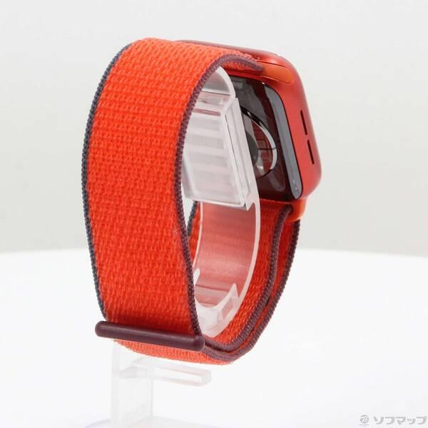 〔中古〕Apple(アップル) Apple Watch Series 6 GPS 40mm (PRODUCT)REDアルミニウムケース レッドスポーツループ〔258-ud〕 |  | 02
