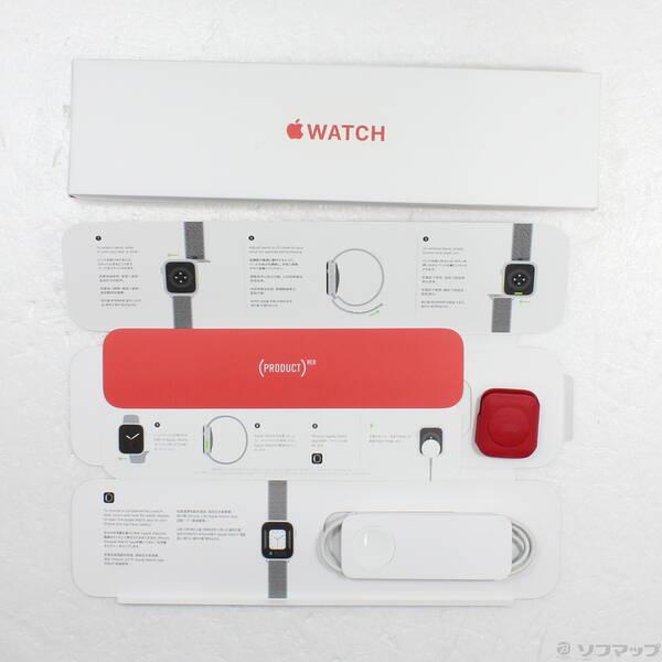 〔中古〕Apple(アップル) Apple Watch Series 6 GPS 40mm (PRODUCT)REDアルミニウムケース レッドスポーツループ〔258-ud〕 |  | 04