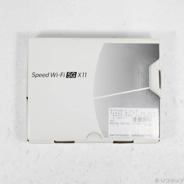 〔中古〕NEC(エヌイーシー) 〔中古品〕 Speed Wi-Fi 5G X11 NAR01SHU チタニウムグレー SIMフリー〔352-ud〕 |  | 04