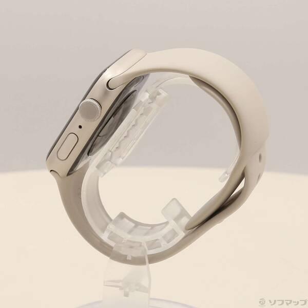 中古〕Apple(アップル) Apple Watch Series 7 GPS 45mm スター 中古〕Apple(アップル) Apple Watch Series 7 GPS 45mm スター
