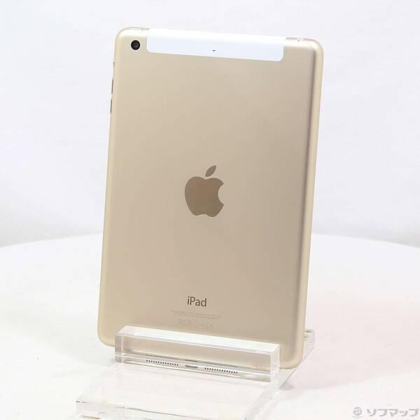 〔中古〕Apple(アップル) iPad mini 3 64GB ゴールド MGYN2J／A docomo〔262-ud〕 | 