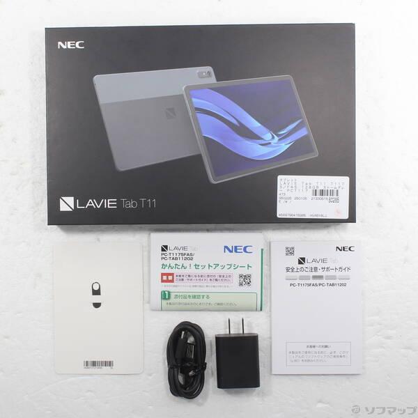 〔中古〕NEC(エヌイーシー) LAVIE Tab T11 T1175／FAS 128GB ストームグレー PCT1175FAS Wi-Fi〔349-ud〕 |  | 04