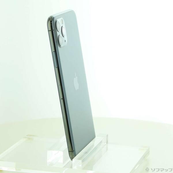 〔中古〕Apple(アップル) iPhone11 Pro Max 64GB ミッドナイトグリーン MWHH2J／A SIMフリー〔269-ud〕 |  | 03
