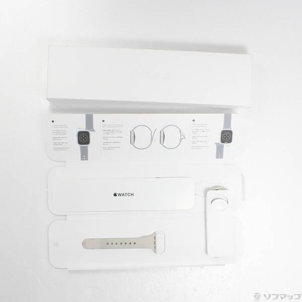 〔中古〕Apple(アップル) Apple Watch Series 7 GPS + Cellular 41mm スターライトアルミニウムケース スターライトスポーツバンド〔262-ud〕 |  | 04