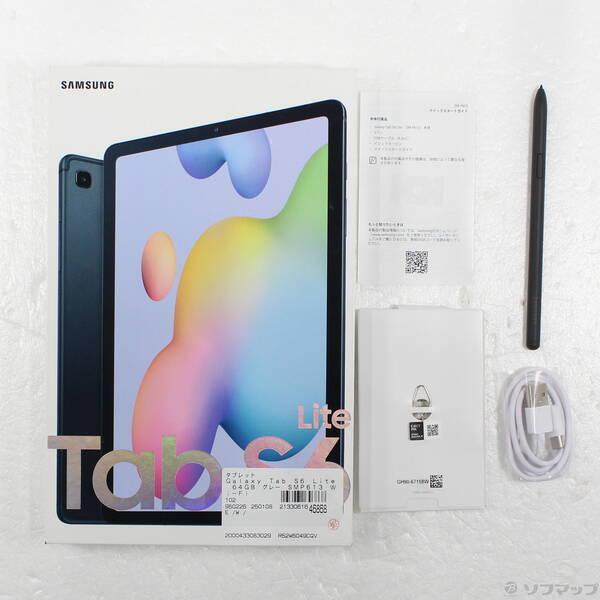 〔中古〕SAMSUNG(サムスン) Galaxy Tab S6 Lite 64GB グレー SMP613 Wi-Fi〔258-ud〕 |  | 04