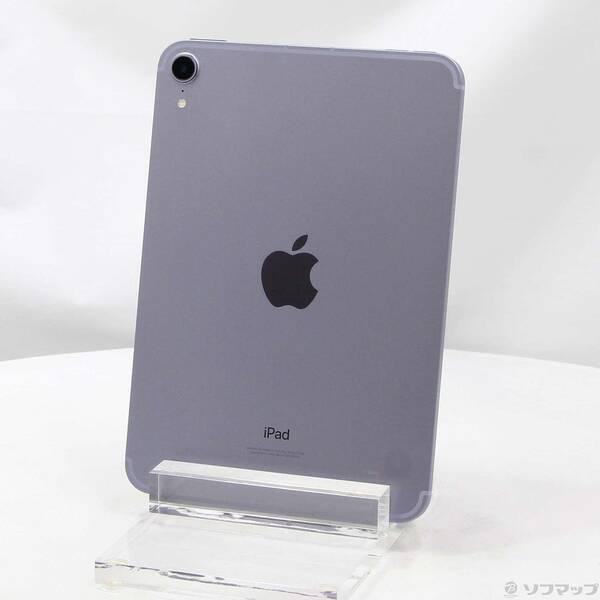 〔中古〕Apple(アップル) iPad mini 第6世代 64GB パープル 3K8E3J／A SIMフリー〔198-ud〕 | 