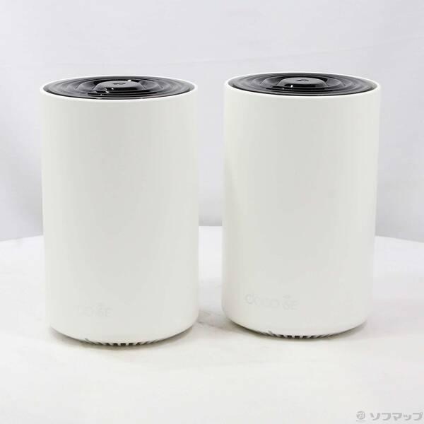 〔中古〕TP-Link(ティーピーリンク) Deco XE75 (2パック) AXE5400 トライバンド メッシュWi-Fi 6Eシステム〔262-ud〕 | 