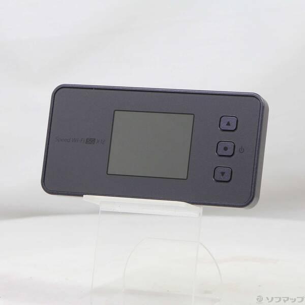 〔中古〕Speed Wi-Fi 5G X12 NAR03SKU シャドーブラック SIMフリー〔295-ud〕 | 