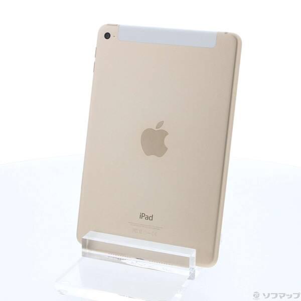 〔中古〕Apple(アップル) iPad mini 4 128GB ゴールド NK782J／A SIMフリー〔349-ud〕 | 