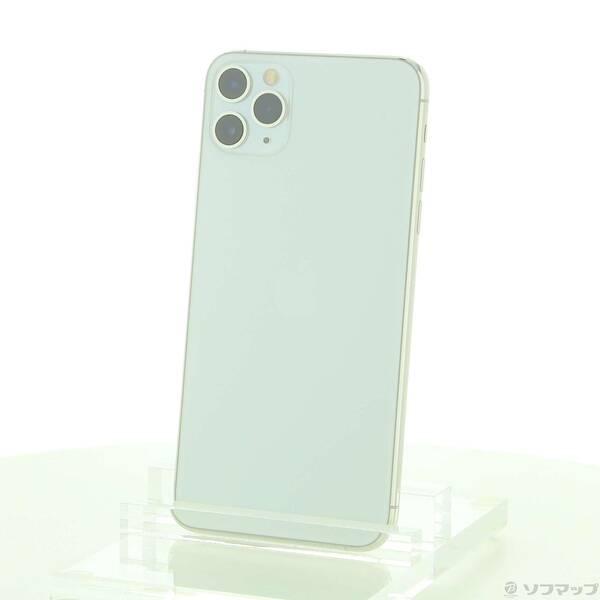 〔中古〕Apple(アップル) iPhone11 Pro Max 256GB シルバー MWHK2J／A SoftBank〔269-ud〕 | 