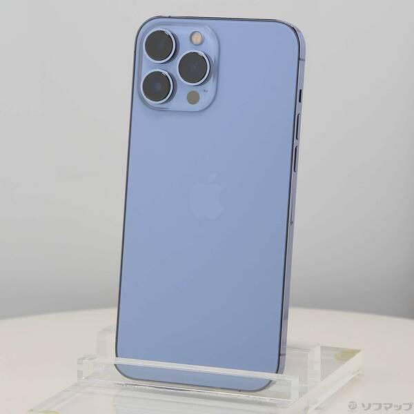 〔中古〕Apple(アップル) iPhone13 Pro Max 128GB シエラブルー MLJ73J／A SIMフリー〔305-ud〕 | 