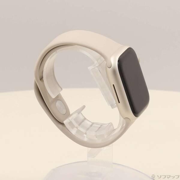 〔中古〕Apple(アップル) Apple Watch Series 7 GPS 41mm スターライトアルミニウムケース スターライトスポーツバンド〔262-ud〕 |  | 03