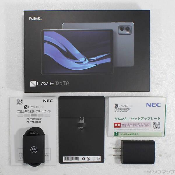〔中古〕NEC(エヌイーシー) LAVIE Tab T9 128GB ストームグレー PC-T0995HAS Wi-Fi〔297-ud〕 |  | 04