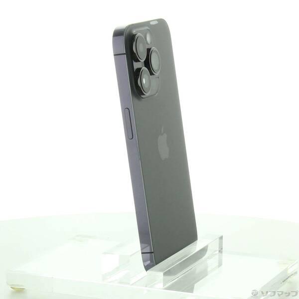 〔中古〕Apple(アップル) iPhone14 Pro 256GB ディープパープル MQ1E3J／A SIMフリー〔276-ud〕 |  | 03