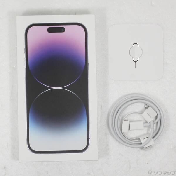 〔中古〕Apple(アップル) iPhone14 Pro 256GB ディープパープル MQ1E3J／A SIMフリー〔276-ud〕 |  | 04