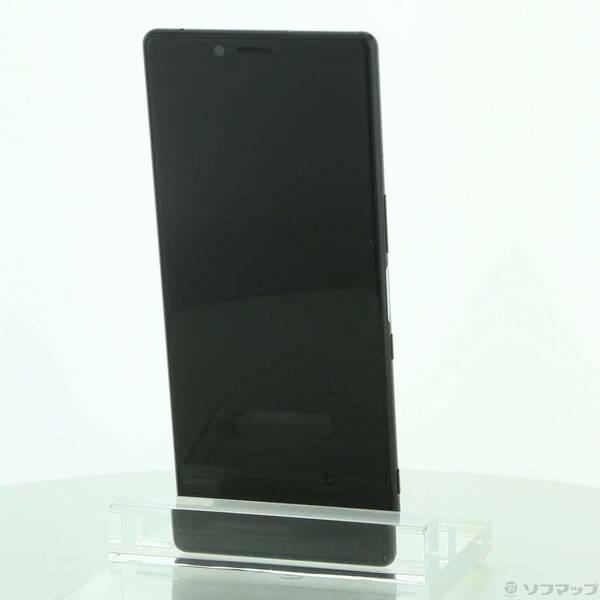 中古〕SONY(ソニー) Xperia 1 64GB ブラック SO-03L docomo〔344-ud
