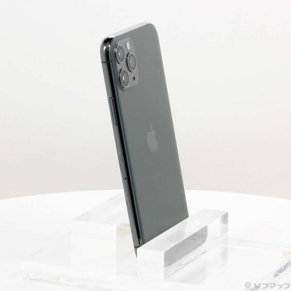 〔中古〕Apple(アップル) iPhone11 Pro 256GB ミッドナイトグリーン MWCC2J／A SoftBank〔295-ud〕 |  | 03