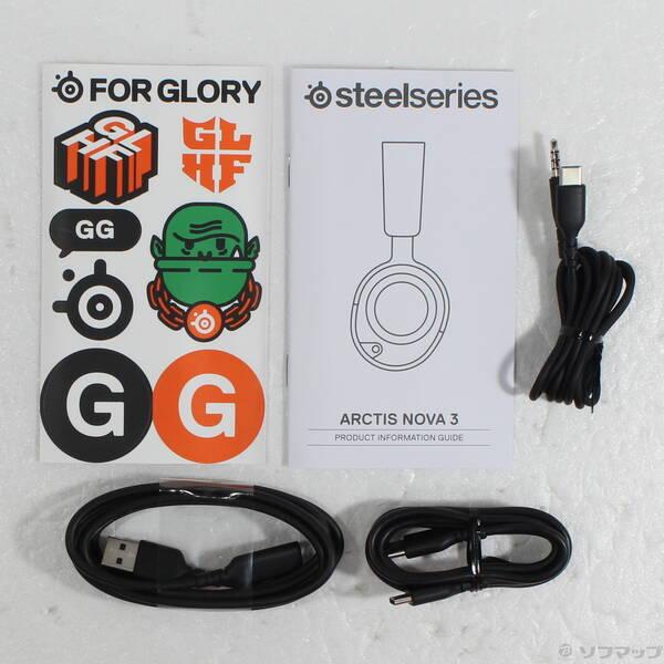 〔中古〕SteelSeries Arctis Nova 3 61631J〔344-ud〕 |  | 04