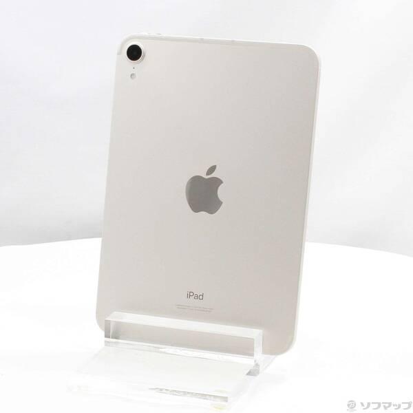 〔中古〕Apple(アップル) iPad mini 第6世代 64GB スターライト MK8C3J／A auロック解除SIMフリー〔247-ud〕 | 