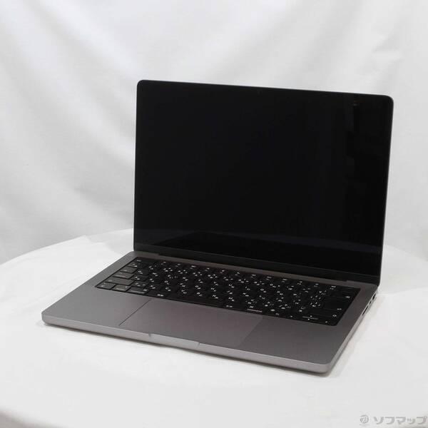 〔中古〕MacBook Pro 14.2-inch Late-2021 MKGP3J／A Apple M1 Pro 8コアCPU_14コアGPU 16GB SSD512GB スペースグレイ 〔14.7 Sonoma〕〔196-ud〕 | 