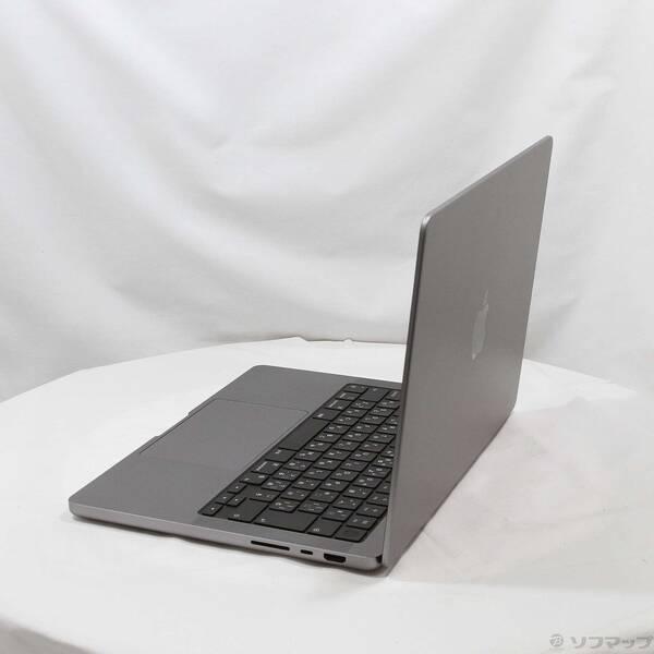 〔中古〕MacBook Pro 14.2-inch Late-2021 MKGP3J／A Apple M1 Pro 8コアCPU_14コアGPU 16GB SSD512GB スペースグレイ 〔14.7 Sonoma〕〔196-ud〕 |  | 01