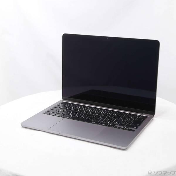 〔中古〕Apple(アップル) MacBook Air 13.6-inch Mid-2022 MLXX3J／A Apple M2 8コアCPU_10コアGPU 8GB SSD512GB スペースグレイ 〔15.3 Sequoia〕〔258-ud〕 | 