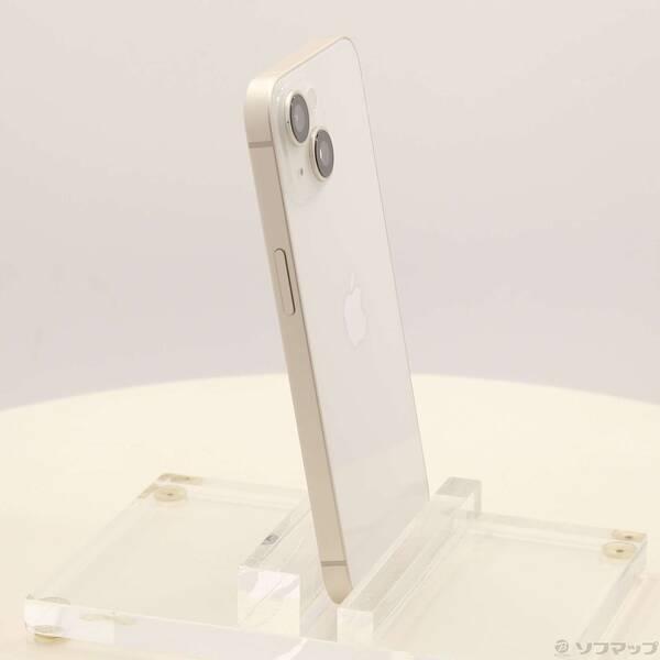 iPhone14 128GB スターライト MPUQ3J／A SIMフリー〔368-ud〕 【採用】