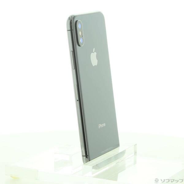 〔中古〕Apple(アップル) iPhoneX 256GB スペースグレイ MQC12J／A SoftBank〔295-ud〕 |  | 03