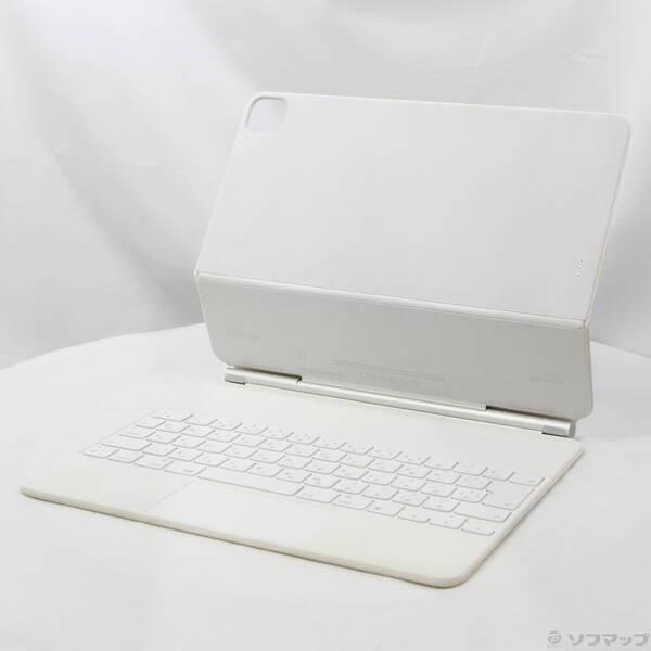 〔中古〕Apple(アップル) 12.9インチiPad Pro (第5世代) 用 Magic Keyboard 日本語 ホワイト MJQL3J／A〔348-ud〕 | 