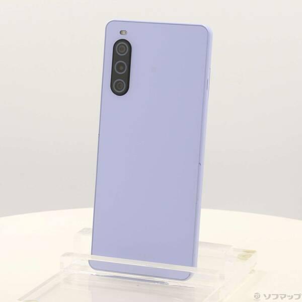 〔中古〕SONY(ソニー) Xperia 10 V 128GB ラベンダー XQ-DC44 SIMフリー〔295-ud〕 | 