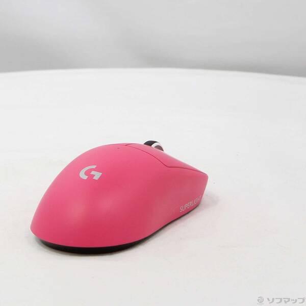 〔中古〕logicool(ロジクール) Logicool PRO X SUPERLIGHT Wireless Gaming Mouse マゼンタ G-PPD-003WL-MG〔344-ud〕 |  | 02