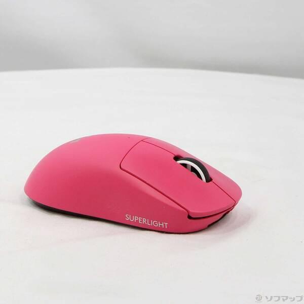 〔中古〕logicool(ロジクール) Logicool PRO X SUPERLIGHT Wireless Gaming Mouse マゼンタ G-PPD-003WL-MG〔344-ud〕 |  | 03