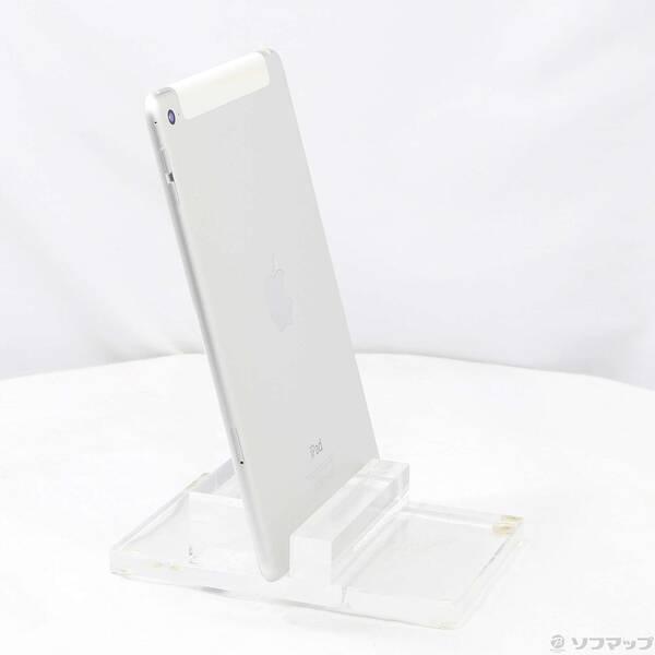 〔中古〕Apple(アップル) iPad mini 4 16GB シルバー MK702J／A docomoロック解除SIMフリー〔348-ud〕 |  | 03