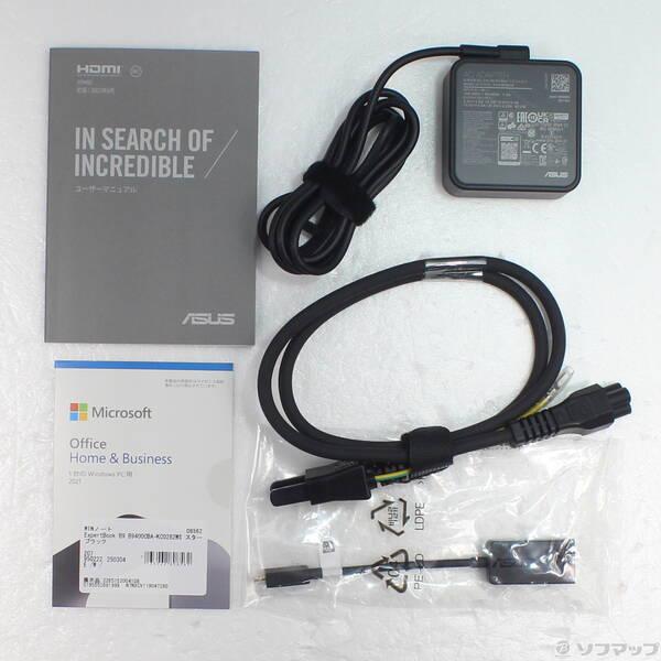 〔中古〕ASUS(エイスース) 〔展示品〕 ExpertBook B9 B9400CBA B9400CBA-KC0282WS スターブラック〔377-ud〕 |  | 04