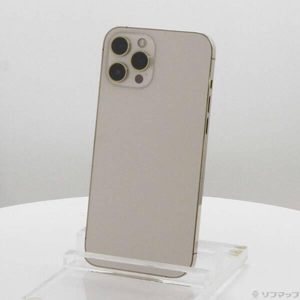 〔中古〕Apple(アップル) iPhone12 Pro Max 128GB ゴールド MGCW3J／A SIMフリー〔348-ud〕 | 
