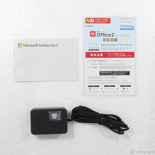 〔中古〕Microsoft(マイクロソフト) Surface Go3 〔Pentium Gold／4GB／eMMC64GB〕 8V7-00015 プラチナ〔258-ud〕 |  | 04