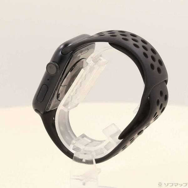 〔中古〕Apple(アップル) Apple Watch Series 8 GPS 45mm ミッドナイトアルミニウムケース ブラック／ブラックNikeスポーツバンド〔262-ud〕 |  | 01