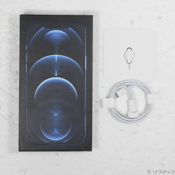 〔中古〕Apple(アップル) iPhone12 Pro Max 128GB パシフィックブルー MGCX3J／A SoftBank〔247-ud〕 |  | 04
