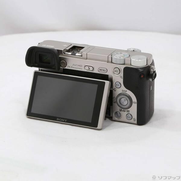中古品〕 α6000 ボディ シルバー ILCE-6000【262】 中古〕SONY(ソニー