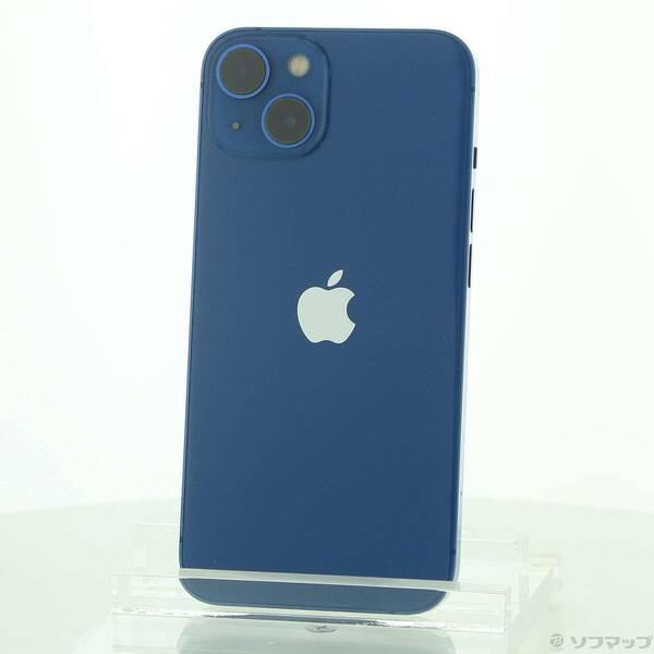 〔中古〕Apple(アップル) iPhone13 256GB ブルー MLNM3J／A SIMフリー〔262-ud〕 | 