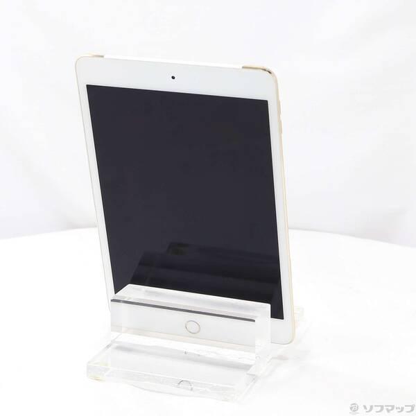 〔中古〕Apple(アップル) iPad mini 4 64GB ゴールド MK752J／A docomoロック解除SIMフリー〔349-ud〕 |  | 02