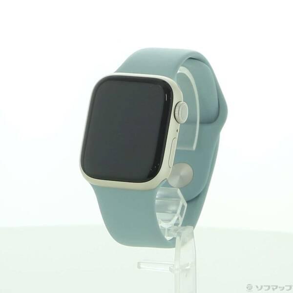 〔中古〕Apple(アップル) Apple Watch Series 8 GPS 41mm スターライトアルミニウムケース サキュレントスポーツバンド〔258-ud〕 | 