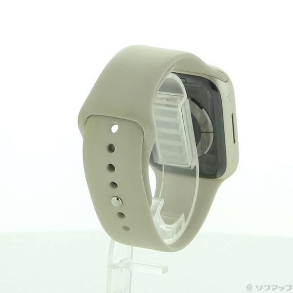 〔中古〕Apple(アップル) Apple Watch Series 8 GPS 45mm スターライトアルミニウムケース スターライトスポーツバンド〔198-ud〕 |  | 02
