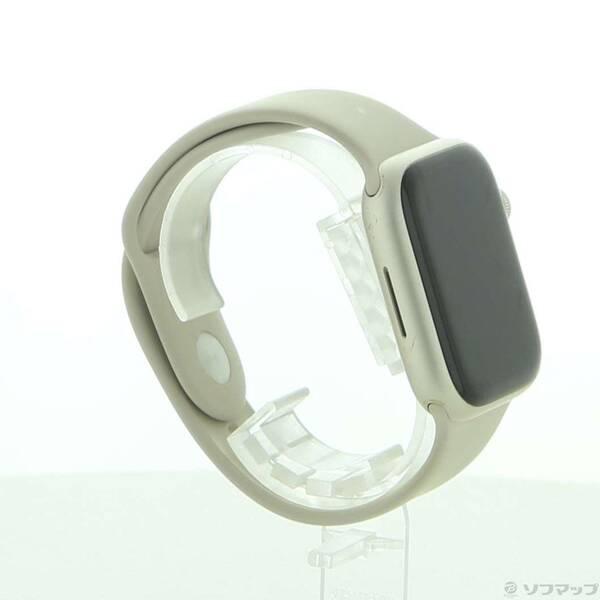 〔中古〕Apple(アップル) Apple Watch Series 8 GPS 45mm スターライトアルミニウムケース スターライトスポーツバンド〔198-ud〕 |  | 03