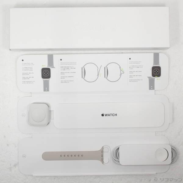 〔中古〕Apple(アップル) Apple Watch Series 8 GPS 45mm スターライトアルミニウムケース スターライトスポーツバンド〔198-ud〕 |  | 04