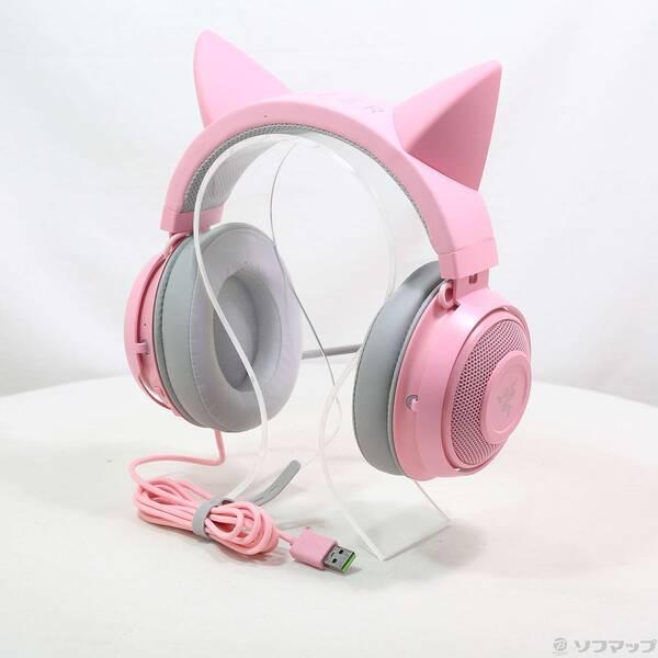〔中古〕RAZER(レイザー) Kraken Kitty Quartz Pink RZ04-02980200-R3M1〔344-ud〕 |  | 02