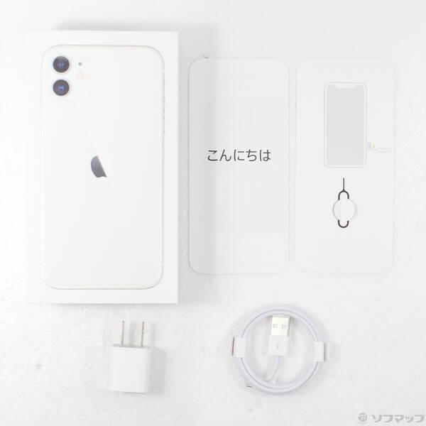 〔中古〕Apple(アップル) iPhone11 128GB ホワイト MWM22J／A SIMフリー〔262-ud〕 |  | 04