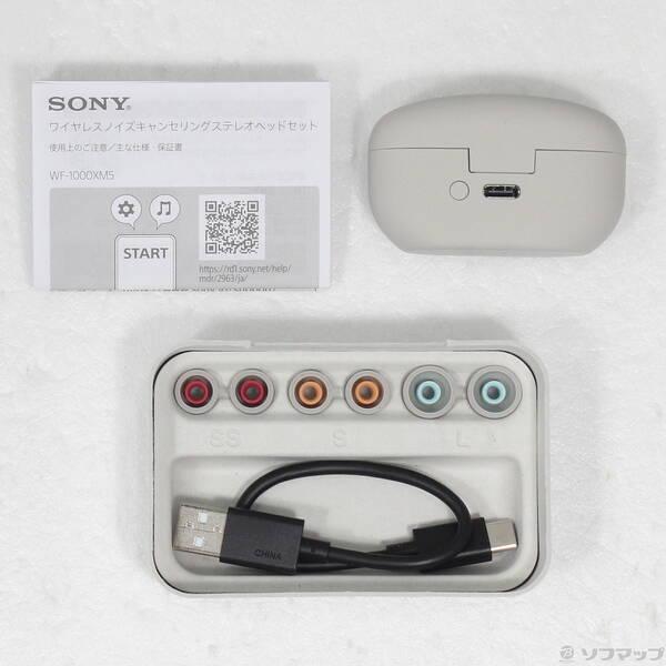 SONY WF-1000XM5 プラチナシルバー 中古美品（ピースなし） SONY 【中古】WF-1000XM5 S プラチナシルバー【秋葉原】 – e