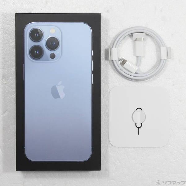 〔中古〕Apple(アップル) iPhone13 Pro 128GB シエラブルー MLUK3J／A SIMフリー〔258-ud〕 |  | 04